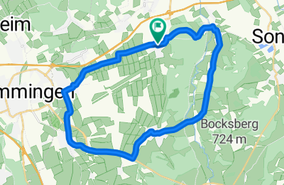 Route in der Bikemap App öffnen