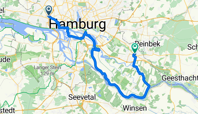 2024-09-23 - Hamburg - Alter Elbtunnel - Overhaken - Neuengamme - Bergedorf