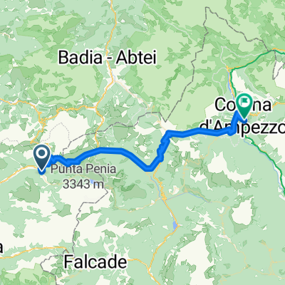 5. Etappe Cazanei - Cortina