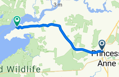 Route in der Bikemap App öffnen