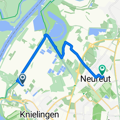 Karlsruhe to Dürerstraße 9, Karlsruhe