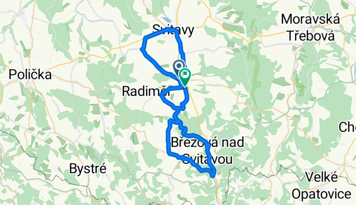 Svitavy, Vendolí, Radiměř, Banín, Bělá, Březová, Hradec n/Svit, Svitavy