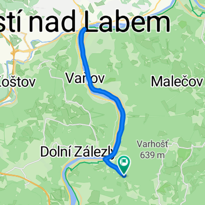 Sebuzín 73, Ústí nad Labem to Sebuzín 73, Ústí nad Labem