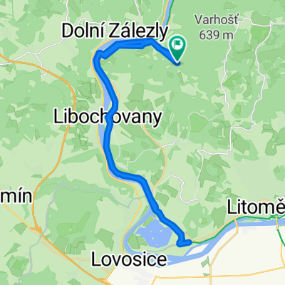 Sebuzín 73, Ústí nad Labem to Sebuzín 73, Ústí nad Labem