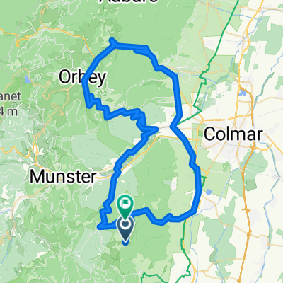 Route nach D40, 68570 Osenbach