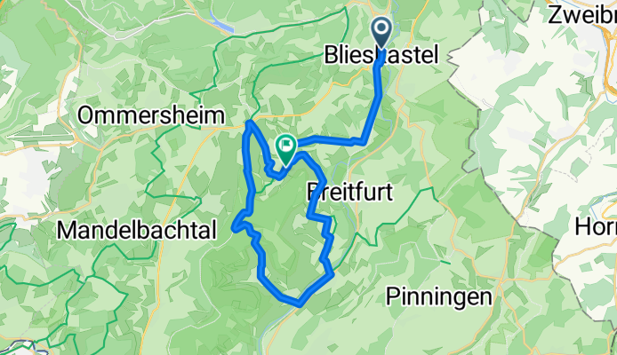 Kleine MTB-Route