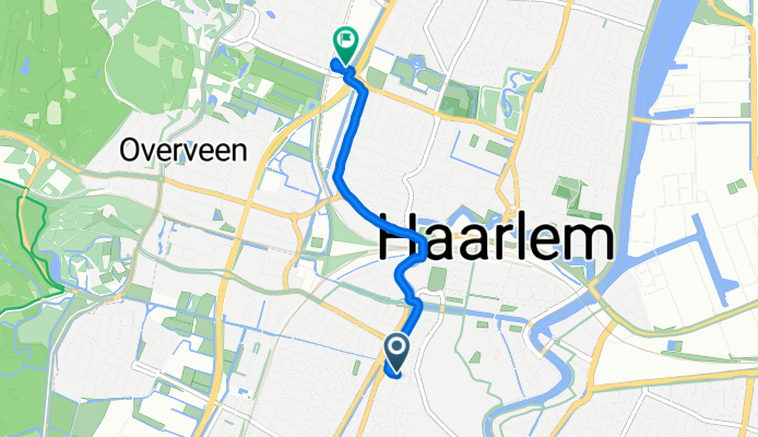 Drossestraat 17, Haarlem nach A W F Idenburglaan 2, Haarlem