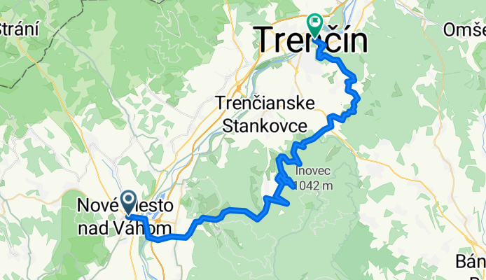 NM- Kálnica - Selec - Soblahov - Trenčín