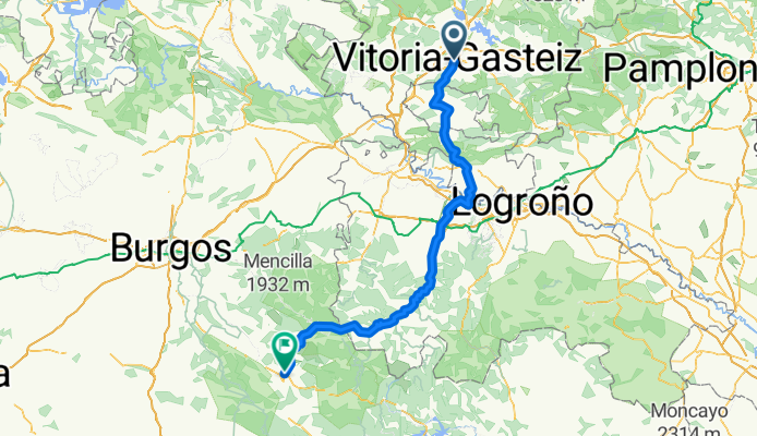 Vitoria to Salas de los Infantes