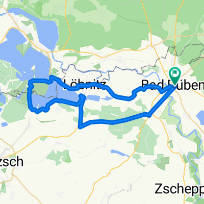 Bad Düben - Seelhausener See und zurück