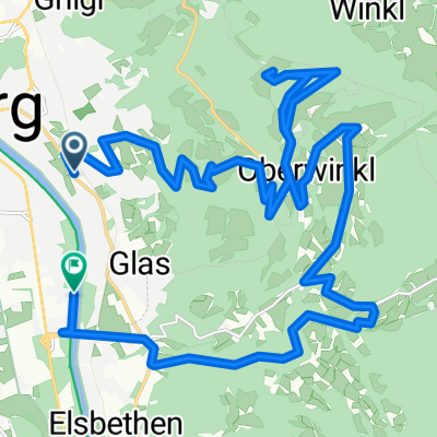 Aigen - Gaisberg - Oberwinkel - Glasenbachklamm - Alpenstrasse