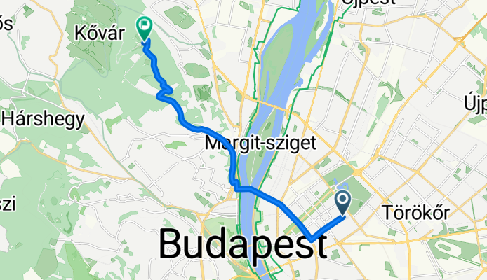 Budapest, Dembinszky utca - Hármashatár-hegy