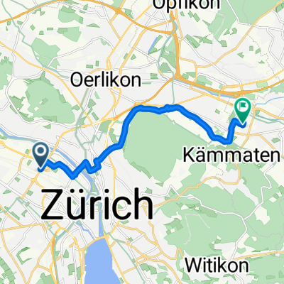 Hardbrücke, Zürich nach Querstrasse 6, Dübendorf