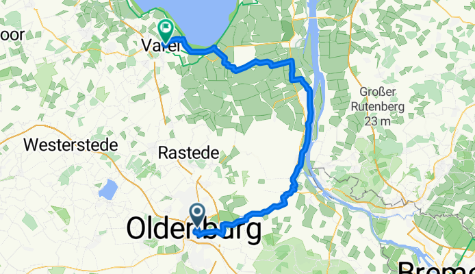 Oldenburg nach Varel