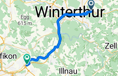 Route in der Bikemap App öffnen
