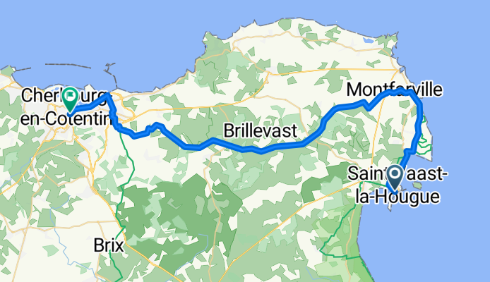 08 Day 8, La Gallouette Camping, Saint-Vaast-la-Hougue to Cherbourg-en-Cotentin