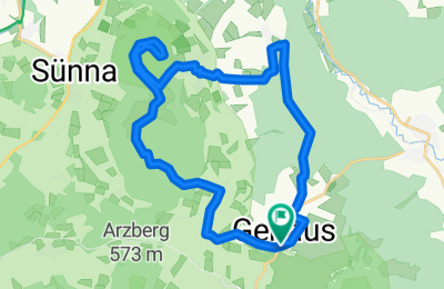 Route in der Bikemap App öffnen