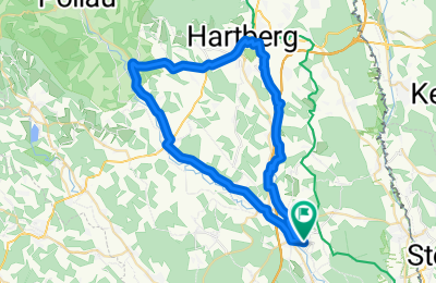 Route in der Bikemap App öffnen