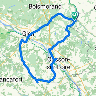 Route nach 14 Champ du Milieu, 89220 Rogny-les-Sept-Écluses