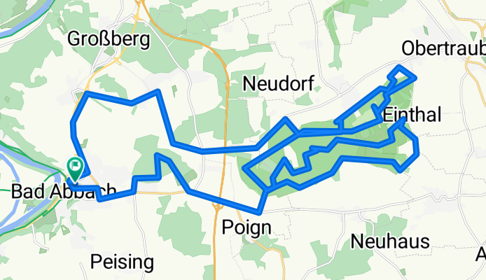 Tour kreuz und quer über den Standortübungsplatz Oberhinkofen