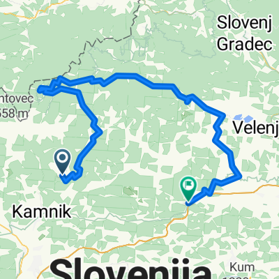 Stahovica to Vransko