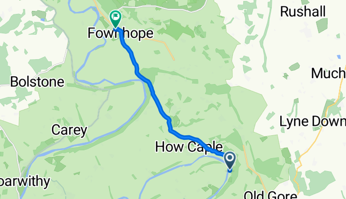 Lyndor CL to New Inn pub - short and sharp