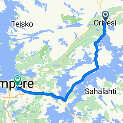 tampere orivesi