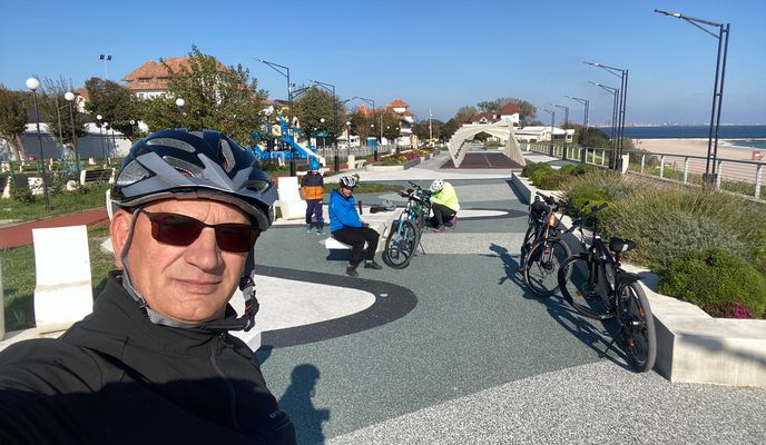 Photo 2 of the Bikemap route "Din Eforie în jurul Lacului Techirghiol"