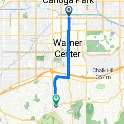 6801–6807 Canoga Ave, Los Angeles to 4854 Don Pio Dr, Los Angeles