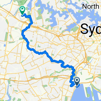 Cook Park Path, Kyeemagh to Sydney Olympic Park