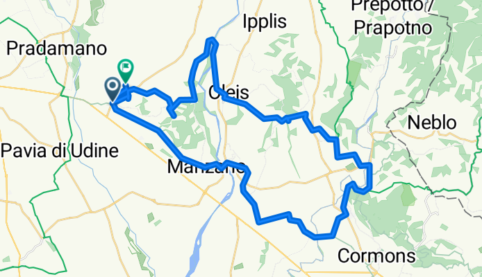 Via Plebiscito 1–13, Buttrio a Via Peruzzi 9, Buttrio