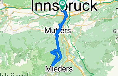 Route in der Bikemap App öffnen