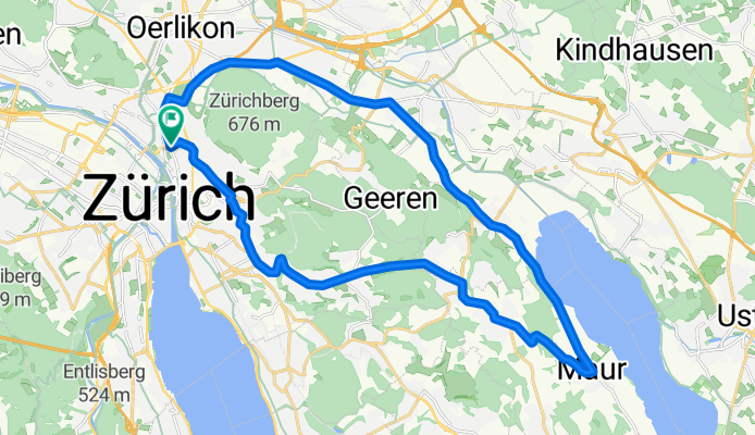 Zürich-Maur-Zürich