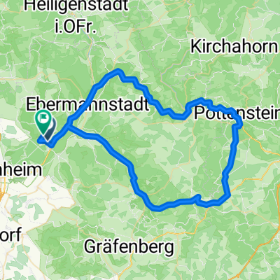 Weilersbach-Egloffstein-Obertrubach-Pottenstein