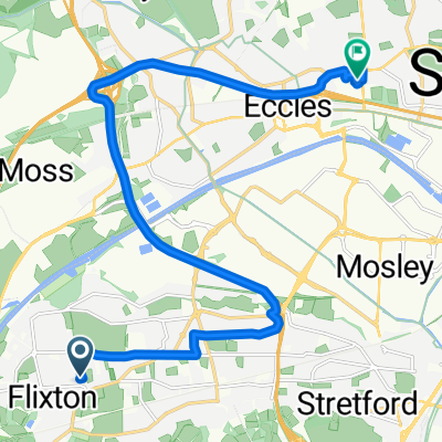 2 Overdale Crescent, Manchester to Salford Royal Nhs Foundation Trust, Stott Lane, Salford