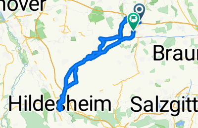 Route in der Bikemap App öffnen
