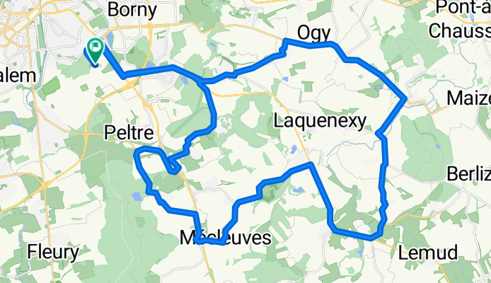 De Chemin Vert 2, Metz à Chemin Vert 2, Metz