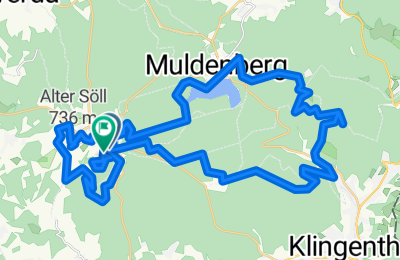 Route in der Bikemap App öffnen