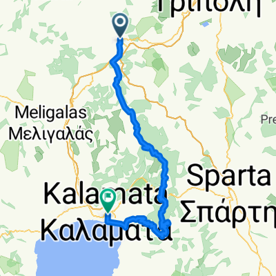 Megalopoli - Kalamata