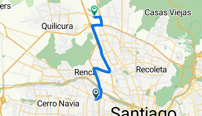 La Plata 2012, Quinta Normal to El Molino, Quilicura