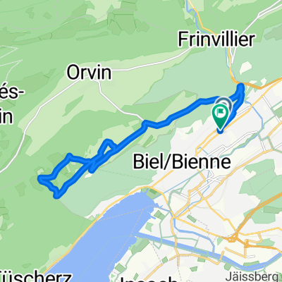 P-Biel-Evilard-Macolin-Biel (17 km)