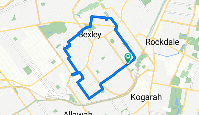 (Map 1) Bexley Bike Bus Route