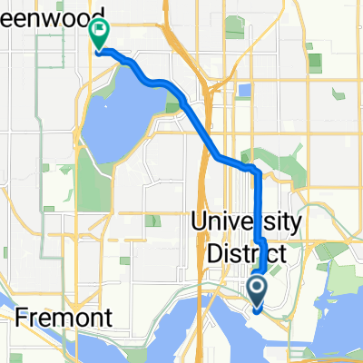 Campus Walk, Seattle to 7901 Stone Ave N, Seattle