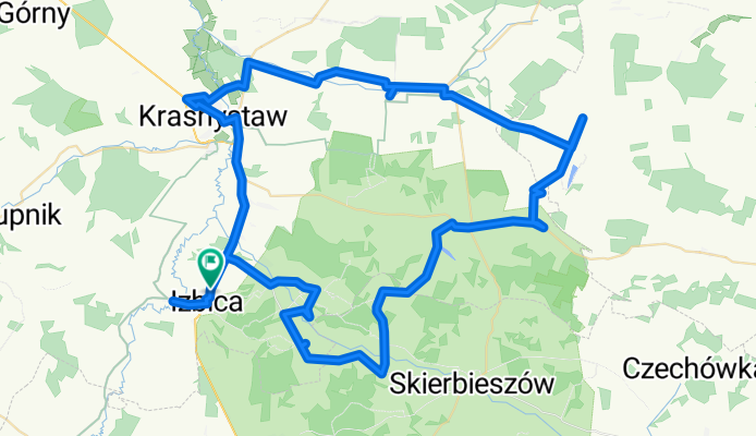 Izbica-Krasnystaw-Kraśniczyn-Izbica