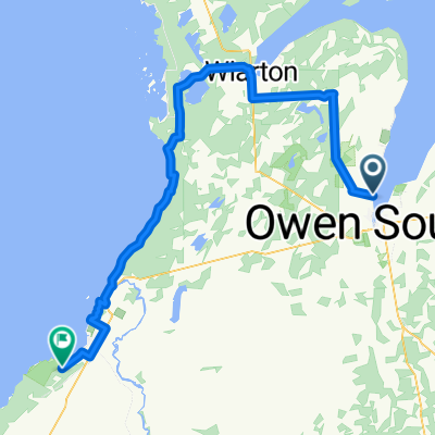 Huron - day 11 -Owen sound to Sauble Falls and MacGregor PP