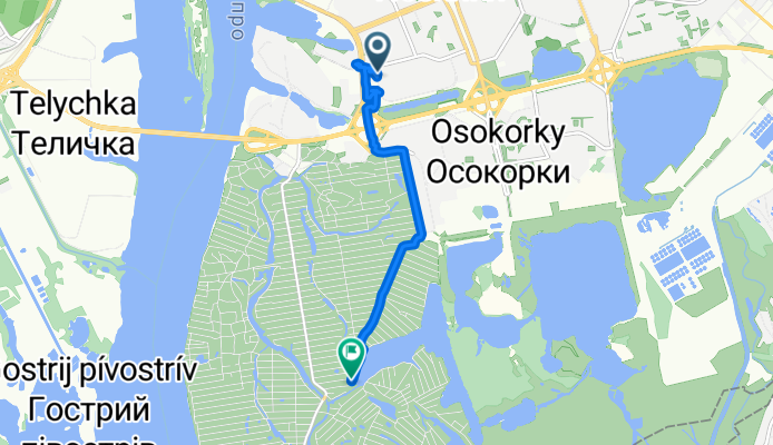 Срибнокильская улица, Киев до 72-я Садовая улица, Киев