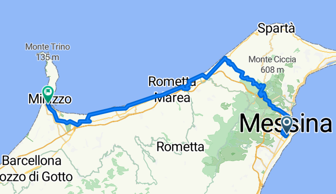 D1 - Messina a Milazzo