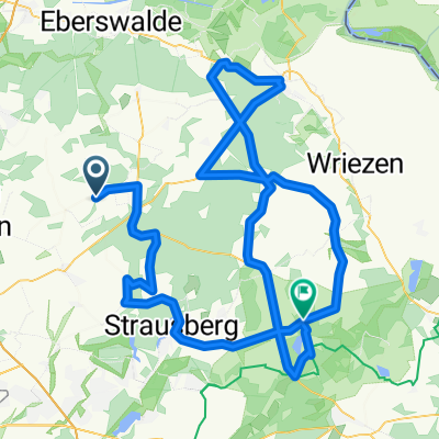 Routen am Oderbruch