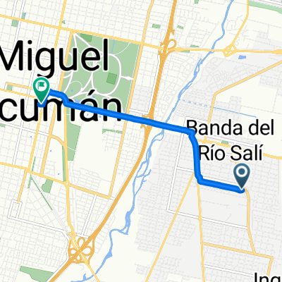 Américo Vespucio 670, Municipalidad de Banda del Rio Sali a Avenida Sáenz Peña 65, Municipalidad de San Miguel De Tucuman