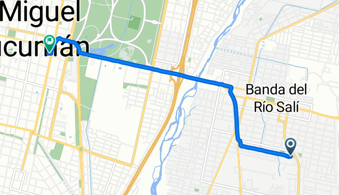 Américo Vespucio 670, Municipalidad de Banda del Rio Sali a Avenida Sáenz Peña 65, Municipalidad de San Miguel De Tucuman